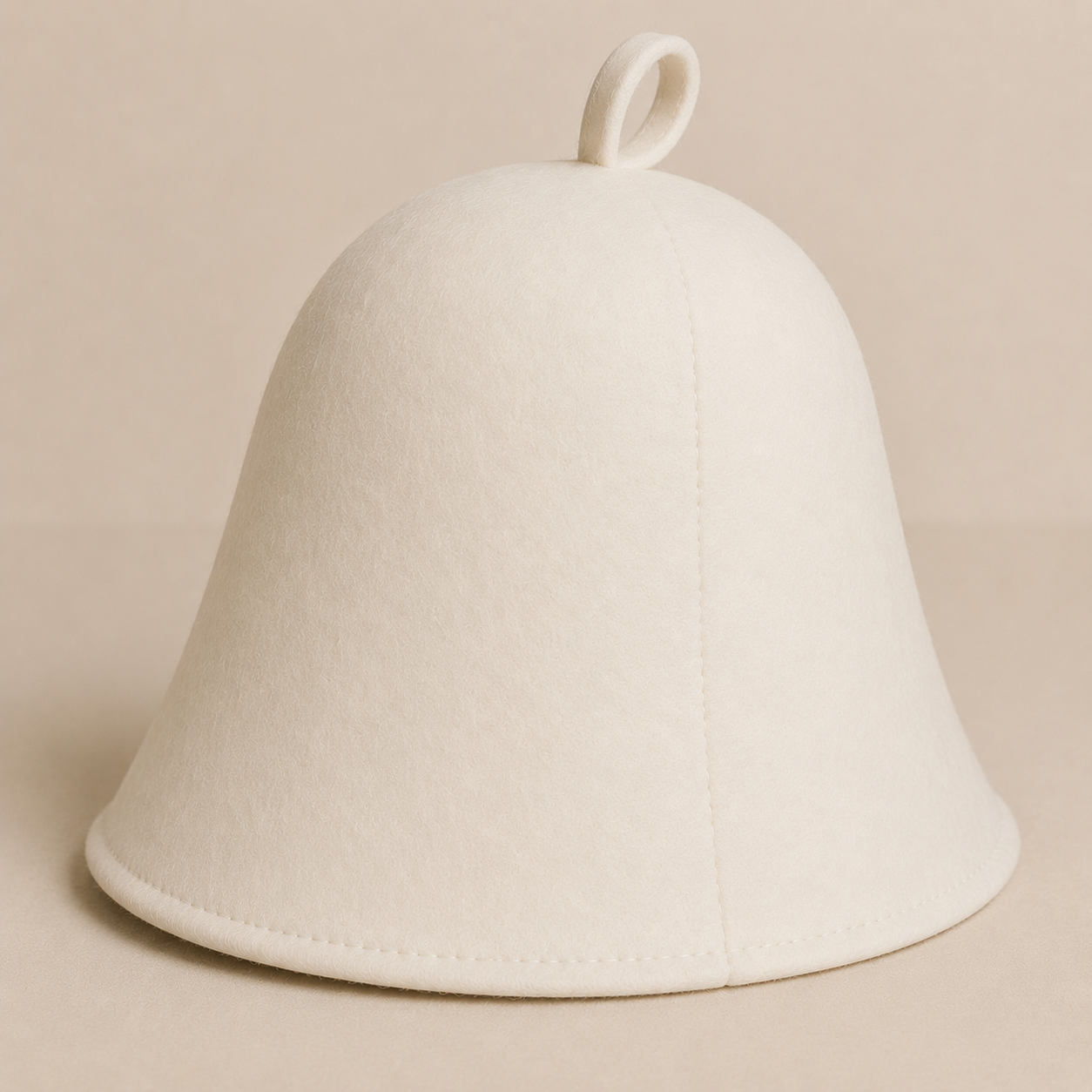 White Sauna Hat